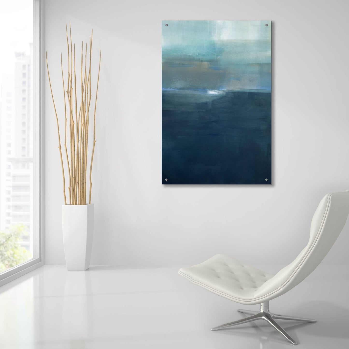 Epic Art 'Spatial Composition 18 10 2019' by Stephanie Villafane, Acrylic Glass Wall Art,24x36