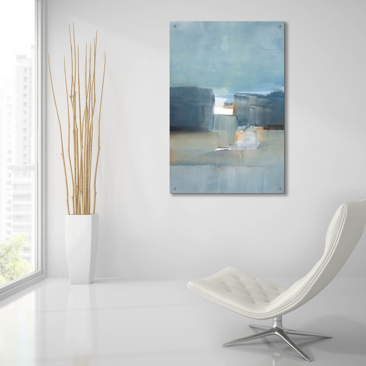 Epic Art 'Spatial Composition 21 10 2019' by Stephanie Villafane, Acrylic Glass Wall Art,24x36