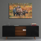 Epic Art 'Mother & Son2 by David Stribbling, Acrylic Glass Wall Art,36x24