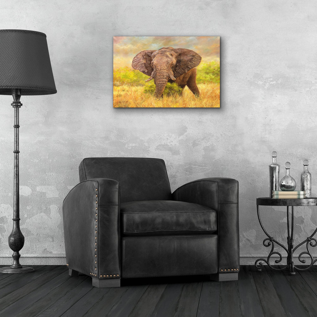 Epic Art 'Afternoon Snack2 by David Stribbling, Acrylic Glass Wall Art,24x16