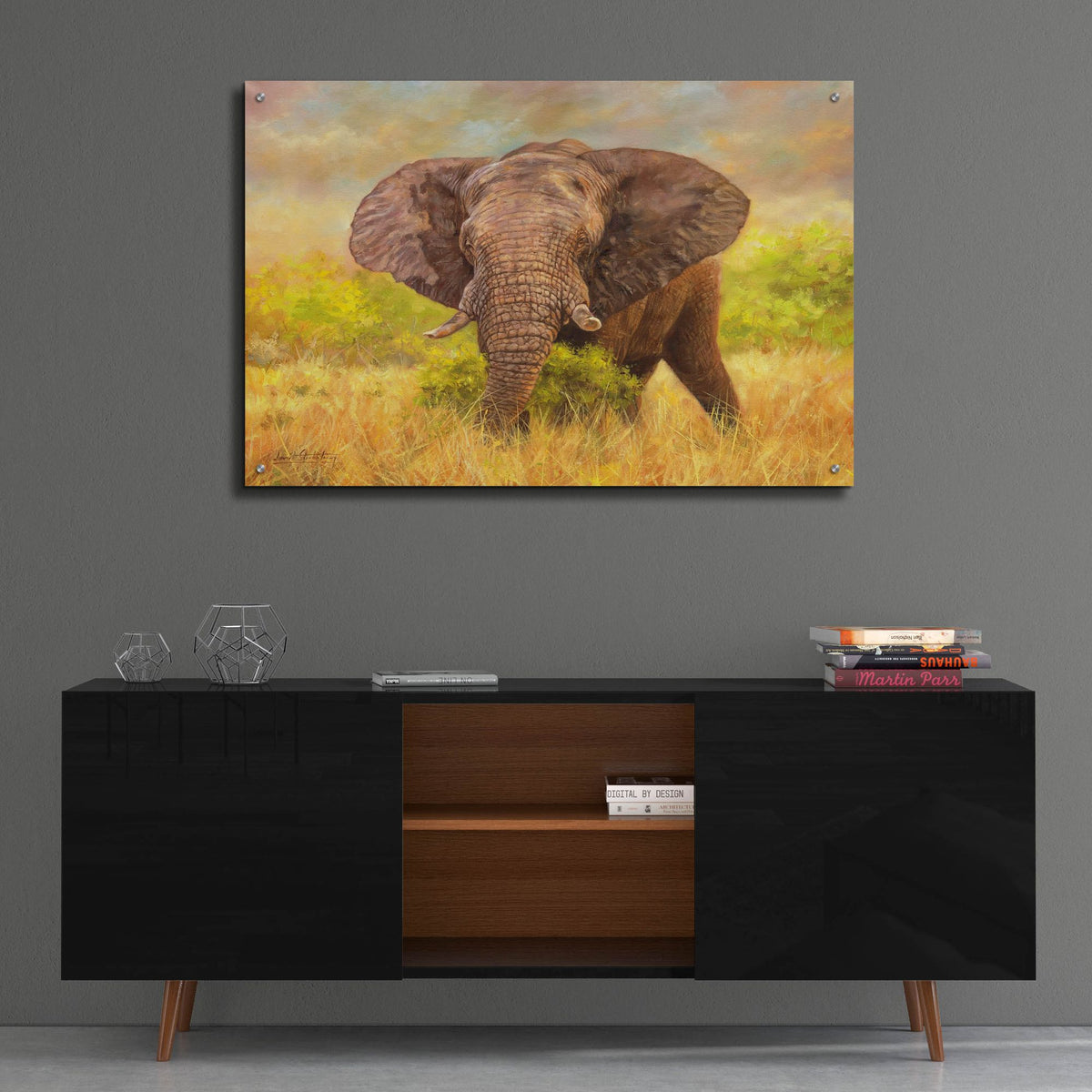 Epic Art 'Afternoon Snack2 by David Stribbling, Acrylic Glass Wall Art,36x24