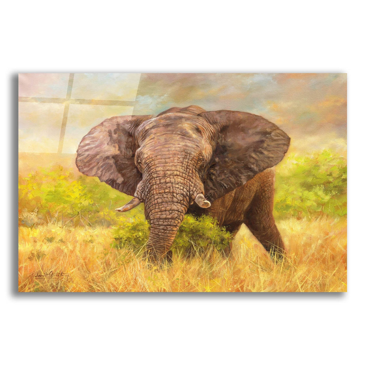 Epic Art 'Afternoon Snack2 by David Stribbling, Acrylic Glass Wall Art