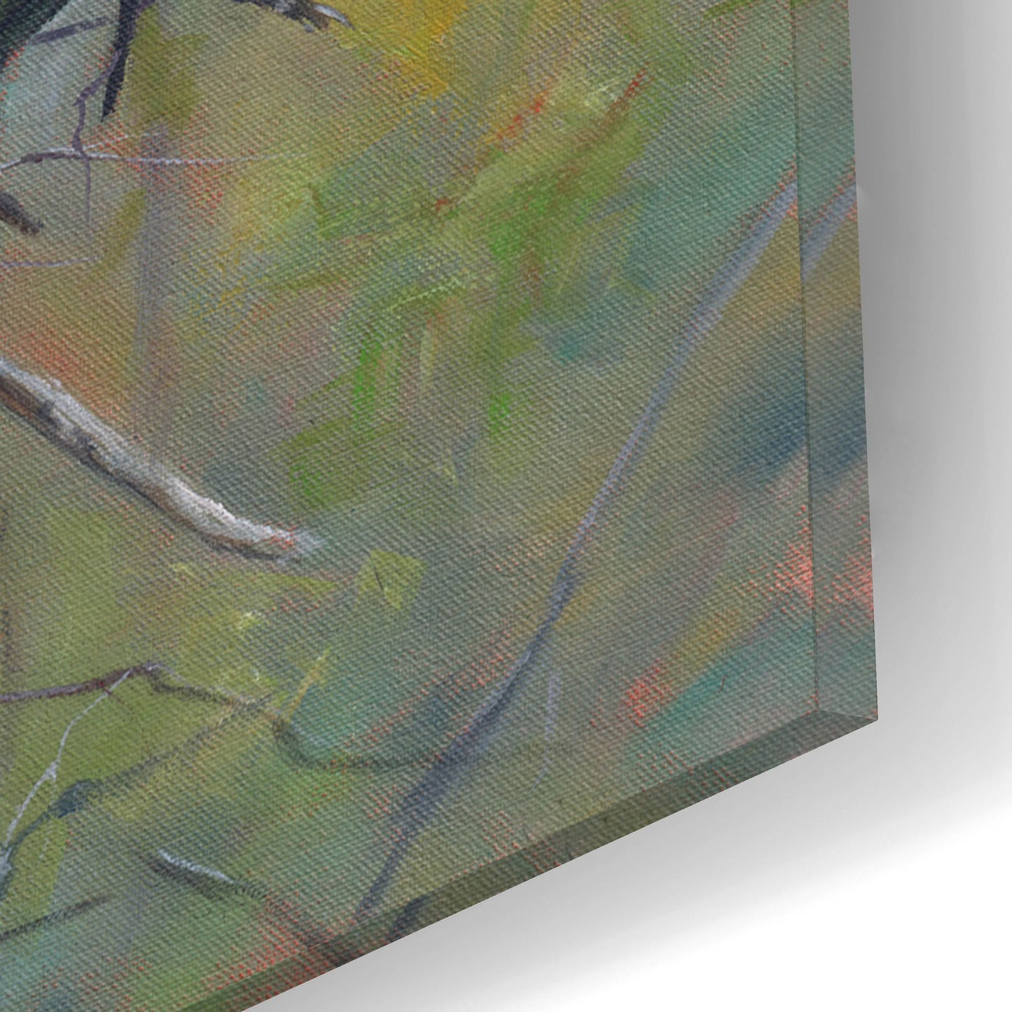 Epic Art 'Herons Nest Building2 by David Stribbling, Acrylic Glass Wall Art,16x12