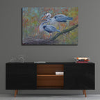 Epic Art 'Herons Nest Building2 by David Stribbling, Acrylic Glass Wall Art,36x24