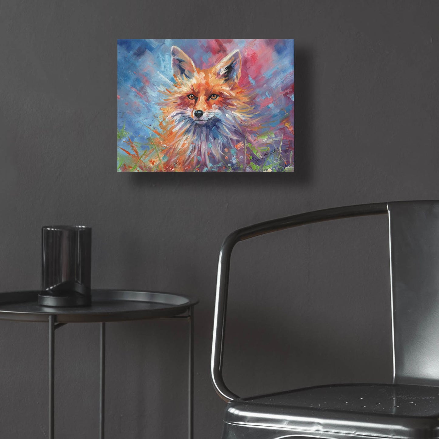 Epic Art 'Kitsune Fox2 by David Stribbling, Acrylic Glass Wall Art,16x12