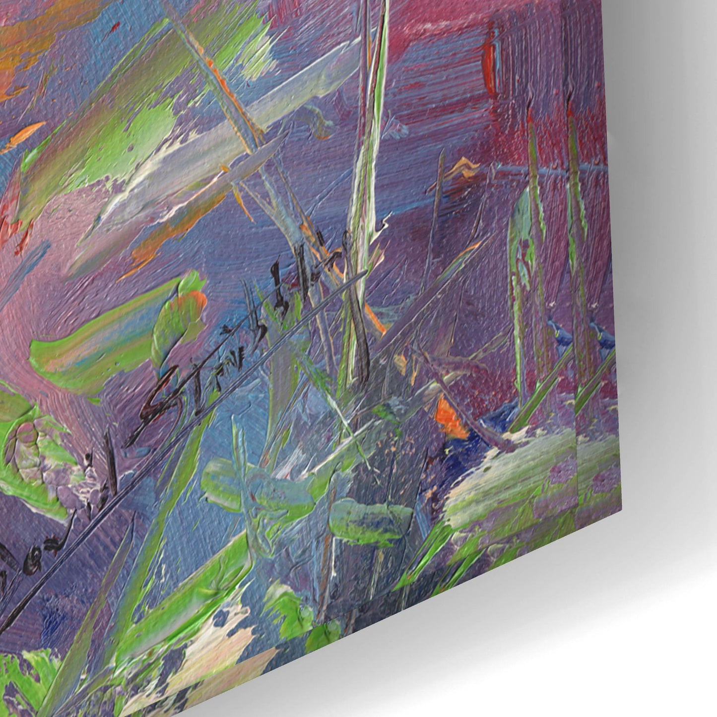 Epic Art 'Kitsune Fox2 by David Stribbling, Acrylic Glass Wall Art,24x16