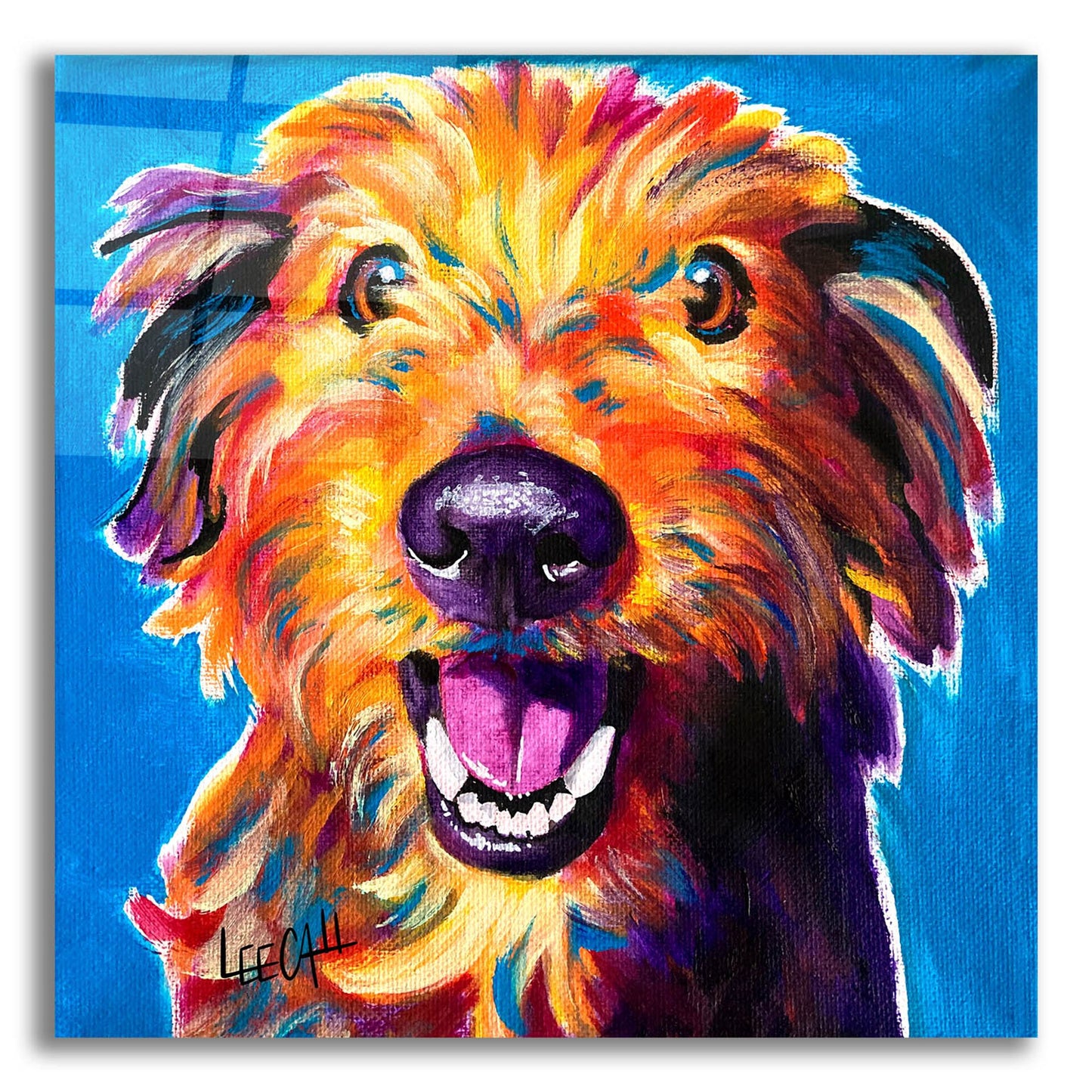 Epic Art 'Cutie Pie' by Dawg Painter, Acrylic Glass Wall Art