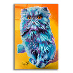 Epic Art 'Captian Poofy' by Dawg Painter, Acrylic Glass Wall Art
