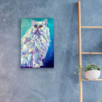 Epic Art 'Cotton' by Dawg Painter, Acrylic Glass Wall Art,16x24