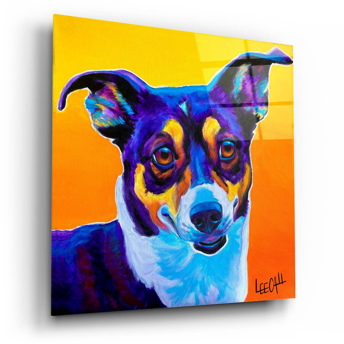 Epic Art 'Robert' by Dawg Painter, Acrylic Glass Wall Art,12x12