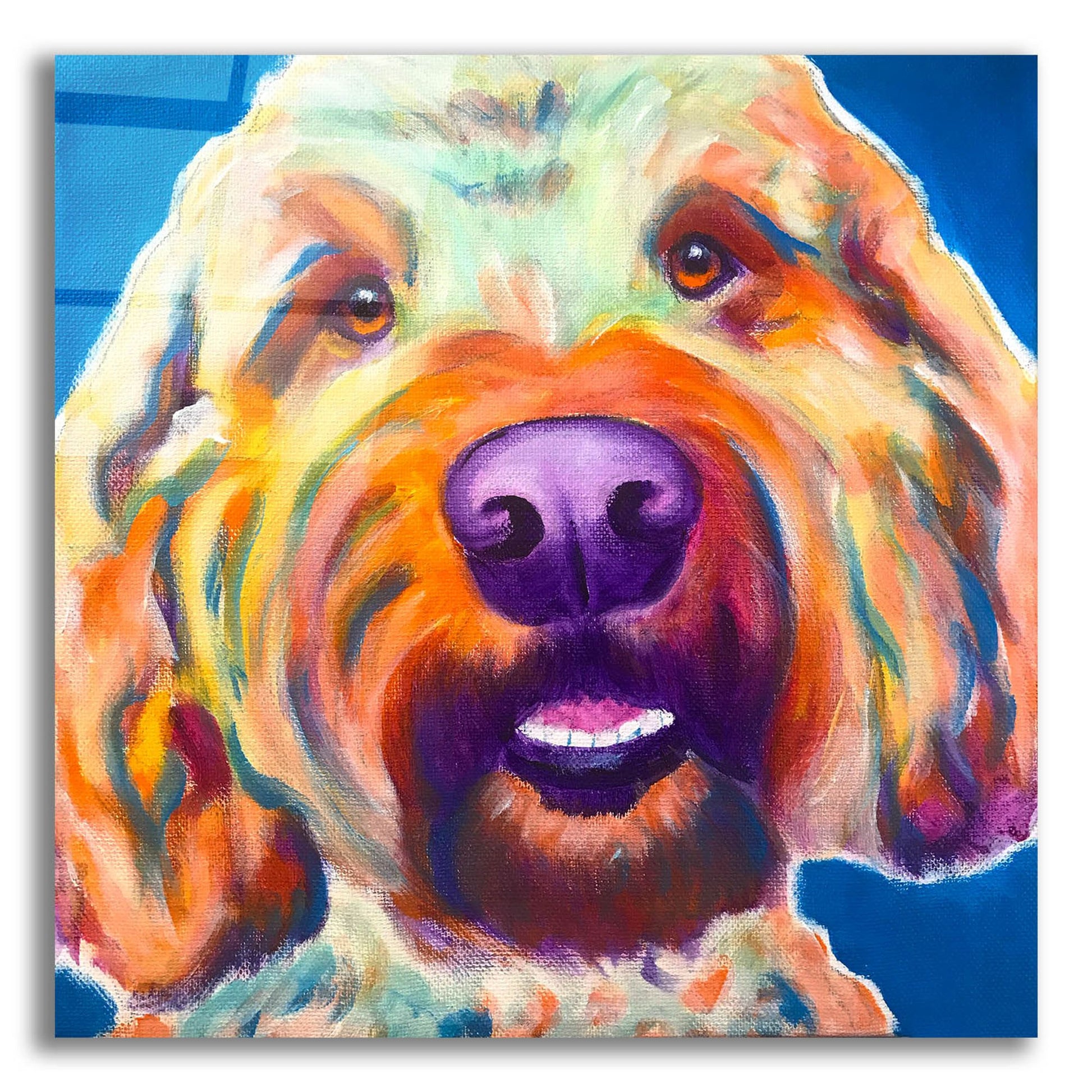 Epic Art 'Doodle - Larry2 by Dawg Painter, Acrylic Glass Wall Art