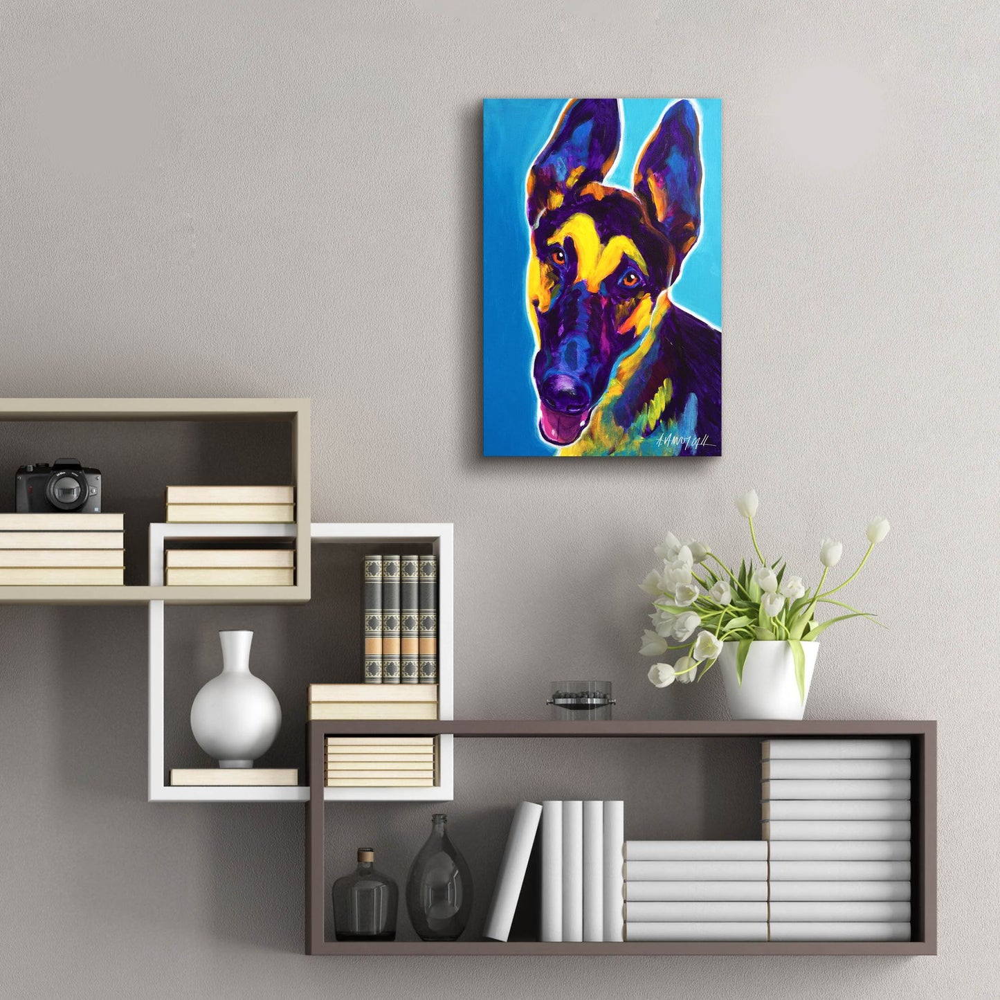 Epic Art 'Gsd - Ajax2 by Dawg Painter, Acrylic Glass Wall Art,16x24