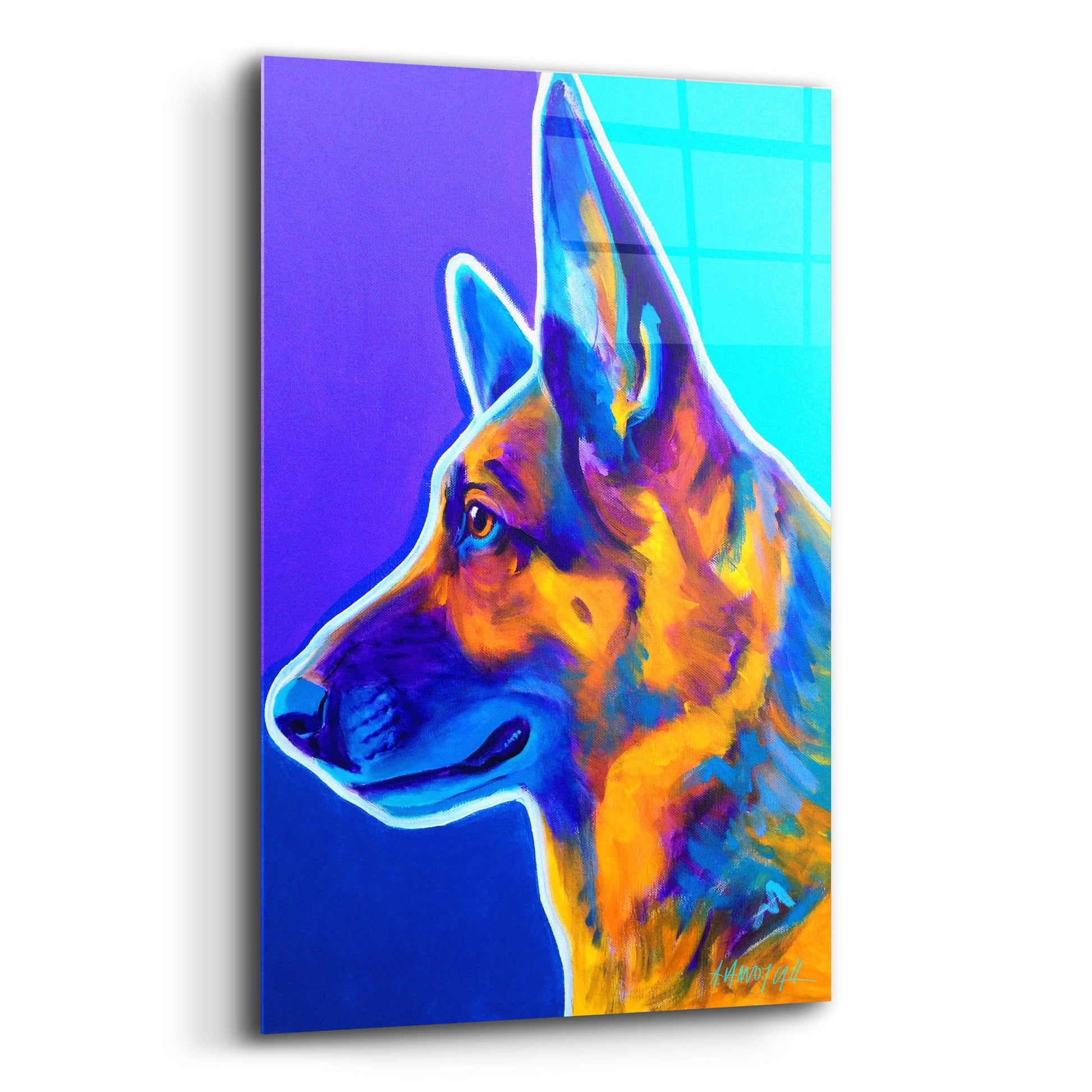 Epic Art 'Gsd - Schatze2 by Dawg Painter, Acrylic Glass Wall Art,12x16