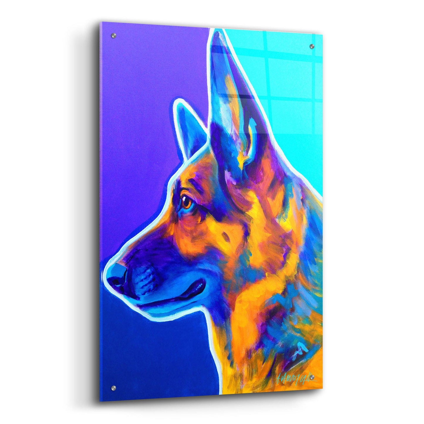 Epic Art 'Gsd - Schatze2 by Dawg Painter, Acrylic Glass Wall Art,24x36