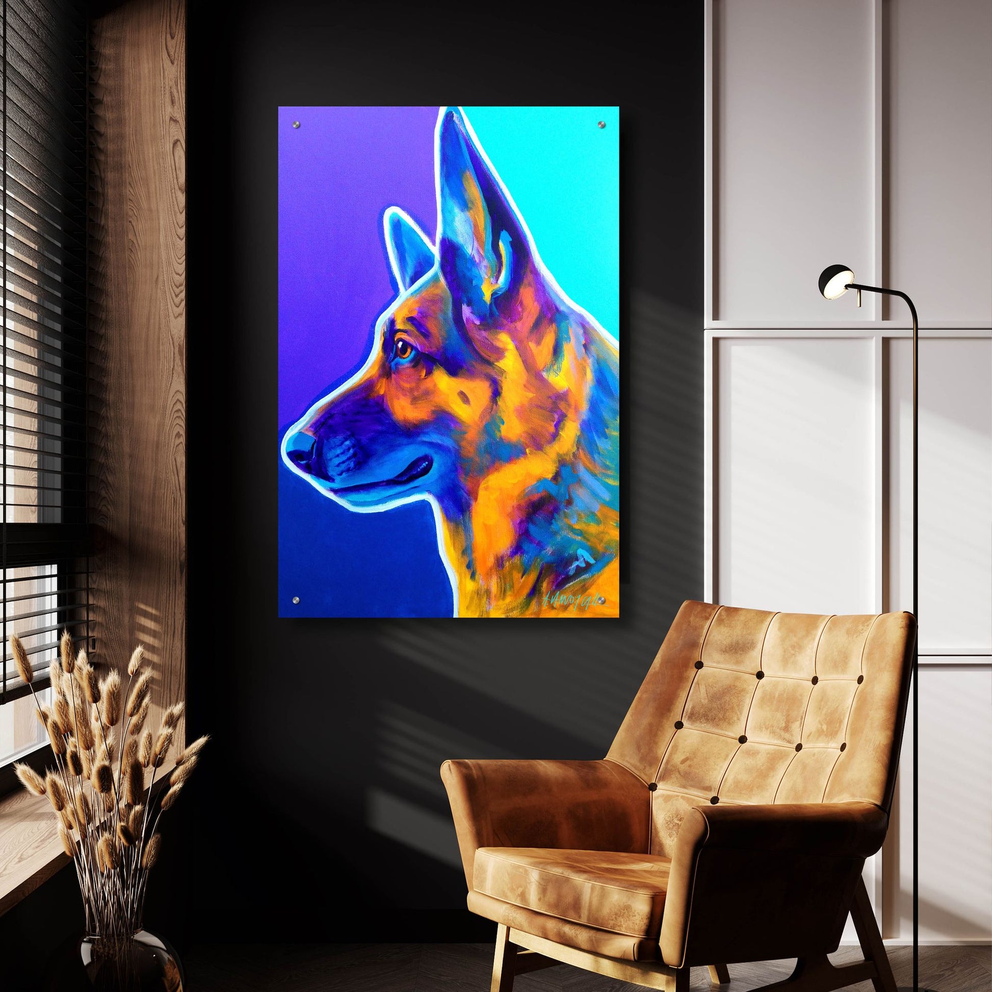 Epic Art 'Gsd - Schatze2 by Dawg Painter, Acrylic Glass Wall Art,24x36