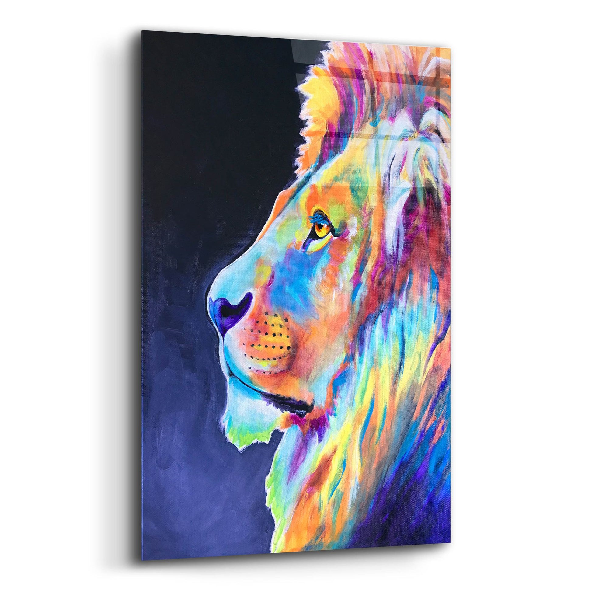 Epic Art 'Lion - Pride Ii2 by Dawg Painter, Acrylic Glass Wall Art,12x16