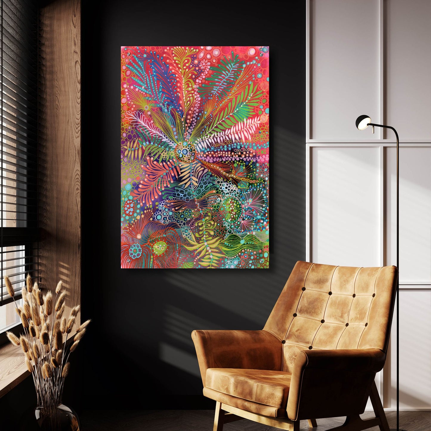 Epic Art 'Amplify2 by Noemi Ibarz, Acrylic Glass Wall Art,24x36