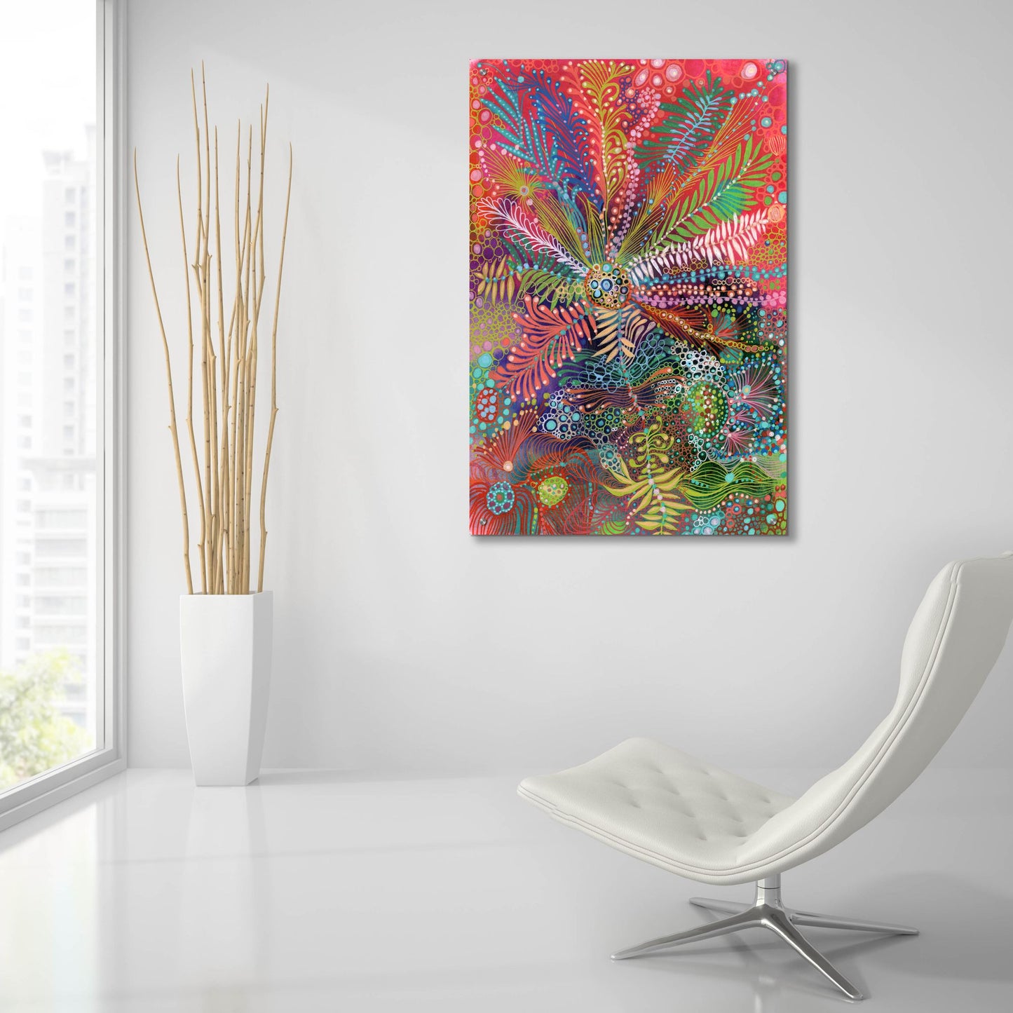 Epic Art 'Amplify2 by Noemi Ibarz, Acrylic Glass Wall Art,24x36