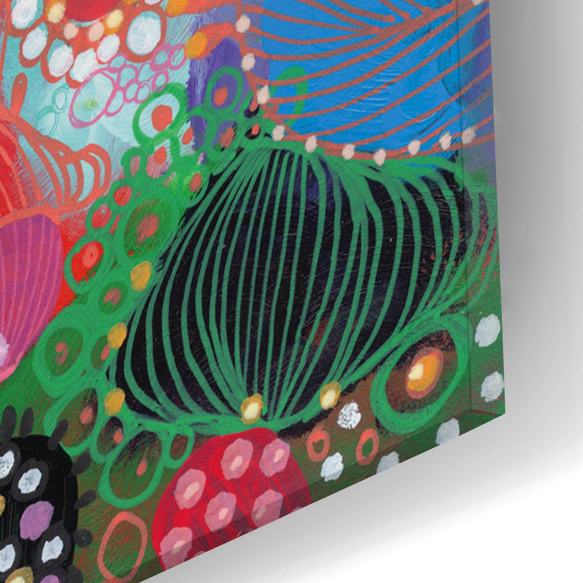 Epic Art 'Botanicals2 by Noemi Ibarz, Acrylic Glass Wall Art,16x24