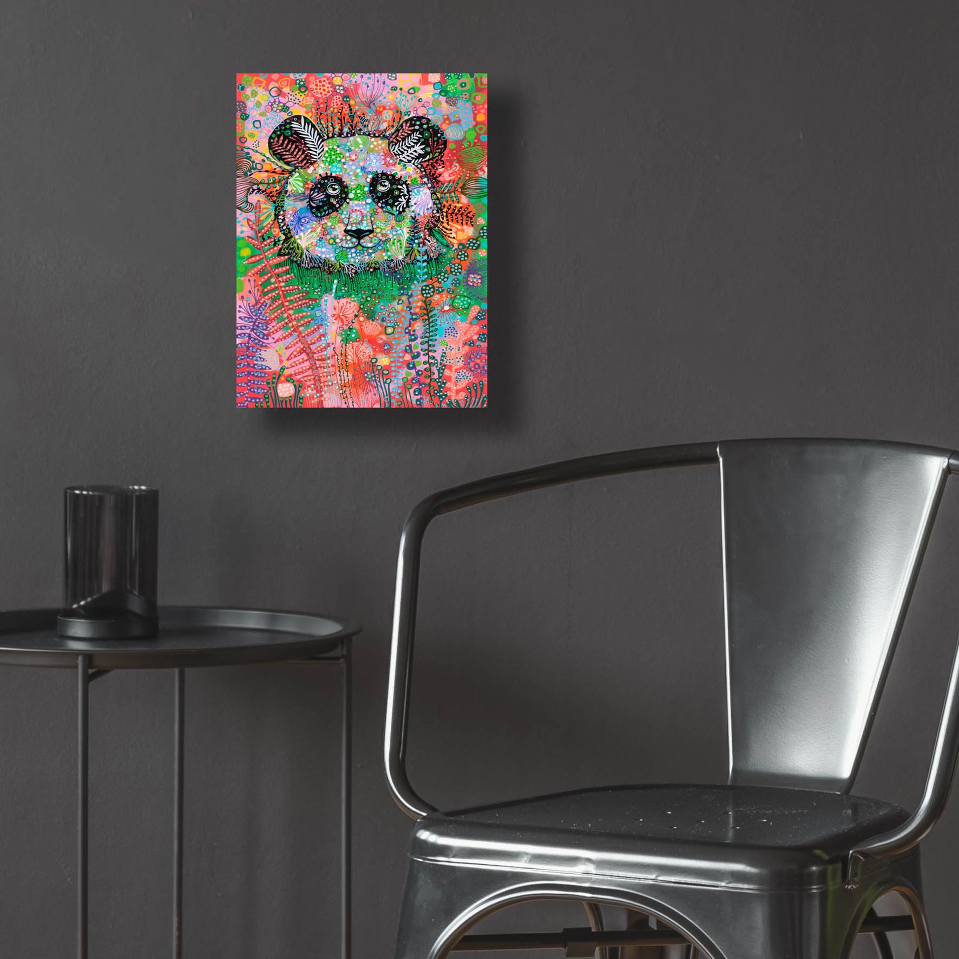 Epic Art 'Panda2 by Noemi Ibarz, Acrylic Glass Wall Art,12x16