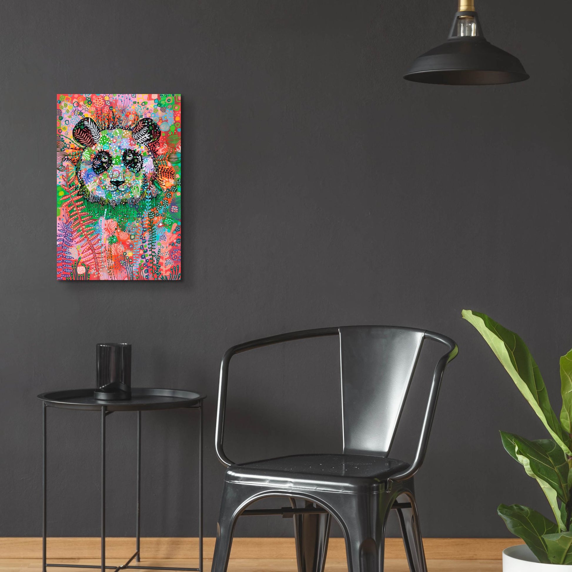 Epic Art 'Panda2 by Noemi Ibarz, Acrylic Glass Wall Art,16x24