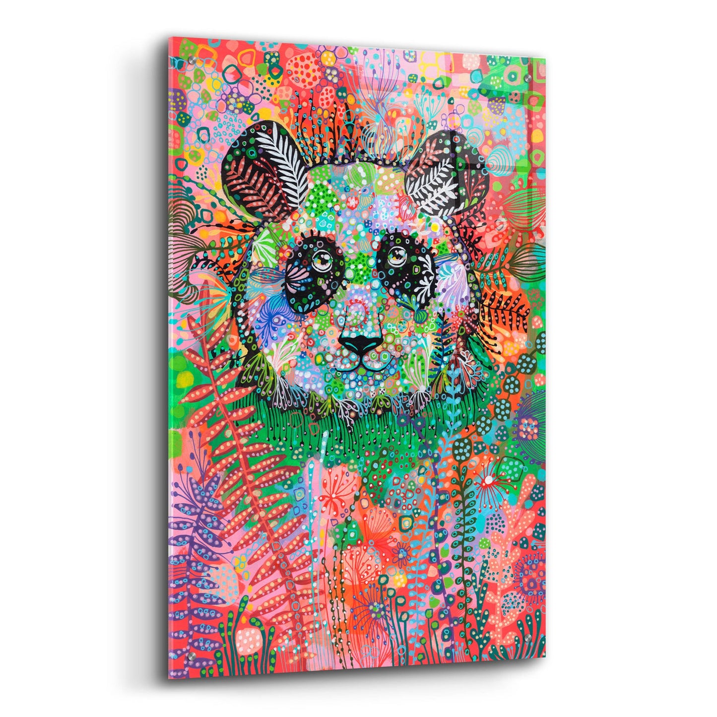 Epic Art 'Panda2 by Noemi Ibarz, Acrylic Glass Wall Art,24x36