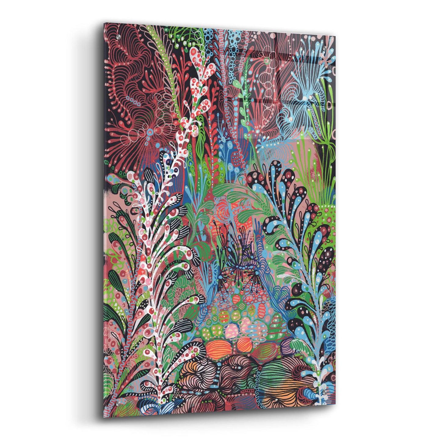 Epic Art 'In The Weeds2 by Noemi Ibarz, Acrylic Glass Wall Art,24x36