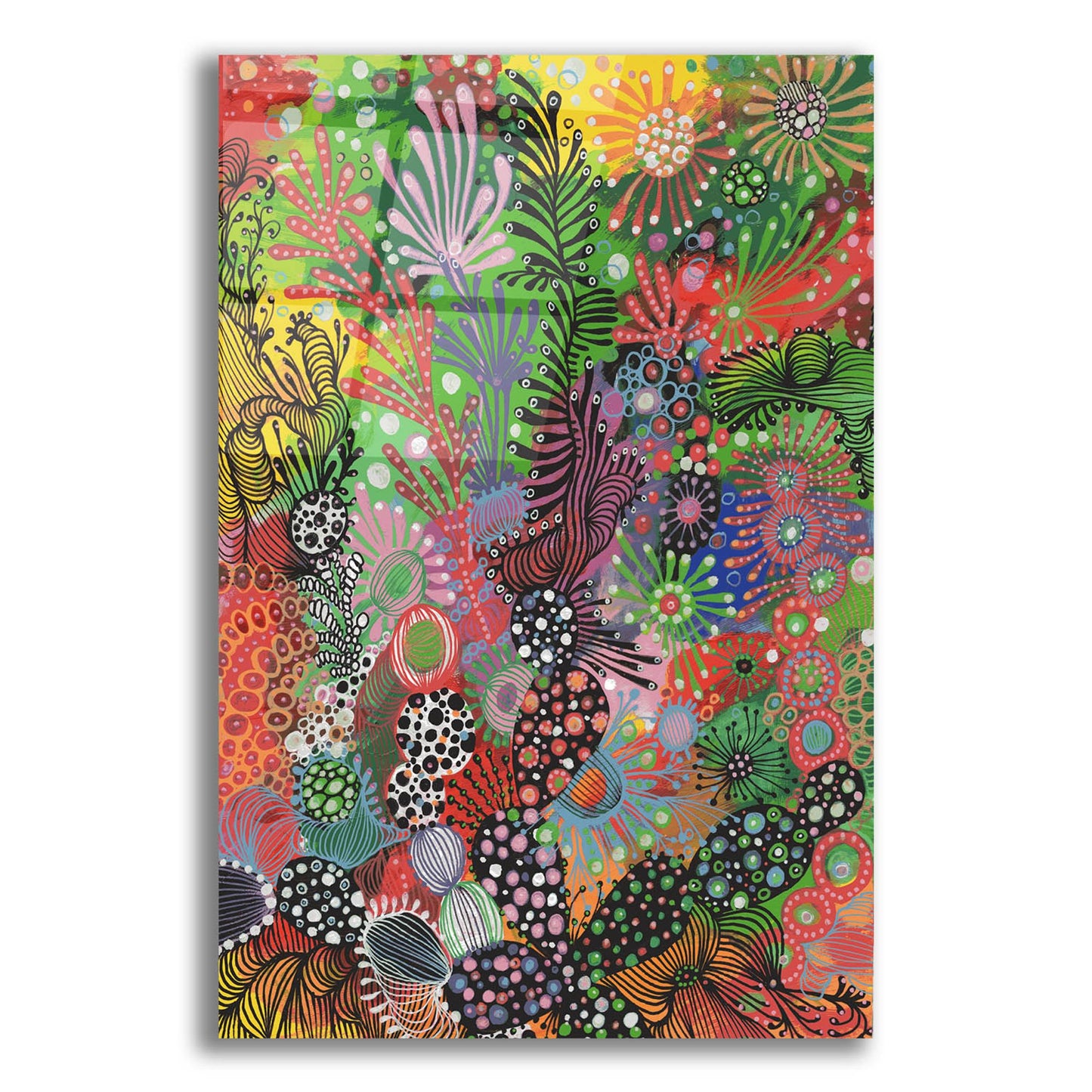 Epic Art 'Summer Joy2 by Noemi Ibarz, Acrylic Glass Wall Art