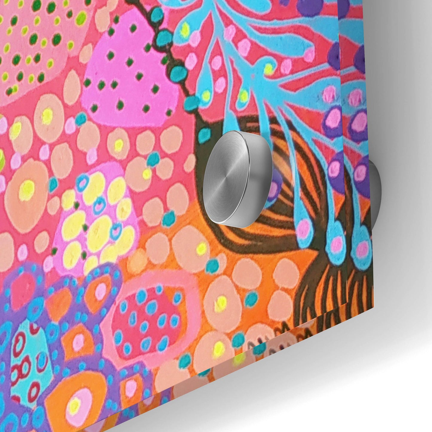 Epic Art 'Peony2 by Noemi Ibarz, Acrylic Glass Wall Art,24x36