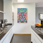 Epic Art 'Happy Cat2 by Noemi Ibarz, Acrylic Glass Wall Art,24x36
