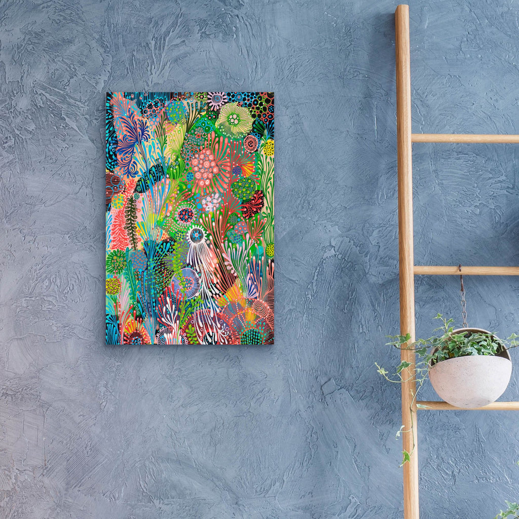 Epic Art 'Movement2 by Noemi Ibarz, Acrylic Glass Wall Art,16x24