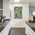 Epic Art 'Movement2 by Noemi Ibarz, Acrylic Glass Wall Art,24x36