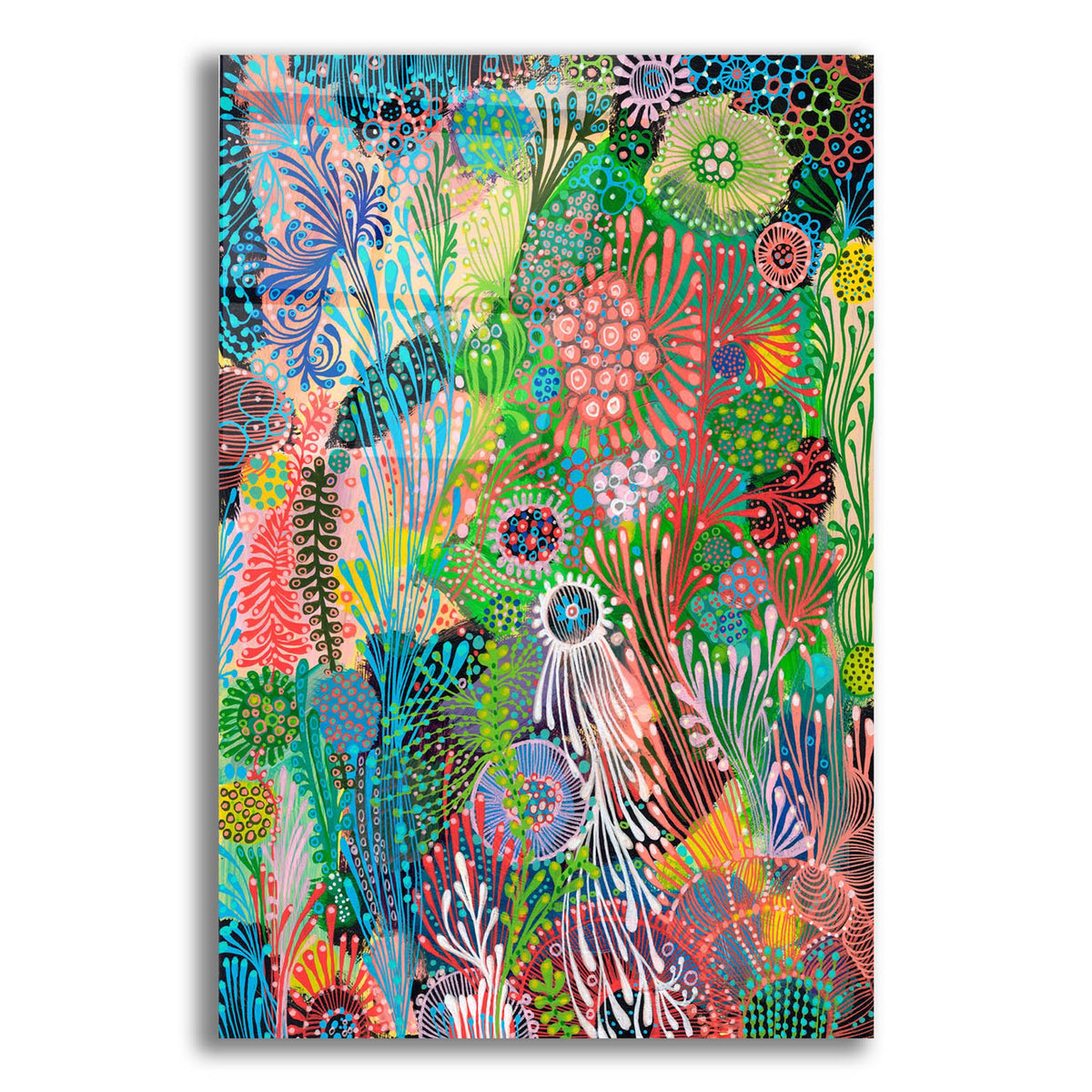 Epic Art 'Movement2 by Noemi Ibarz, Acrylic Glass Wall Art