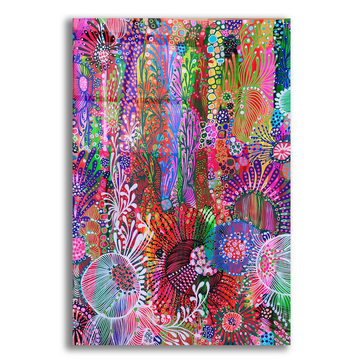 Epic Art 'Color Block2 by Noemi Ibarz, Acrylic Glass Wall Art