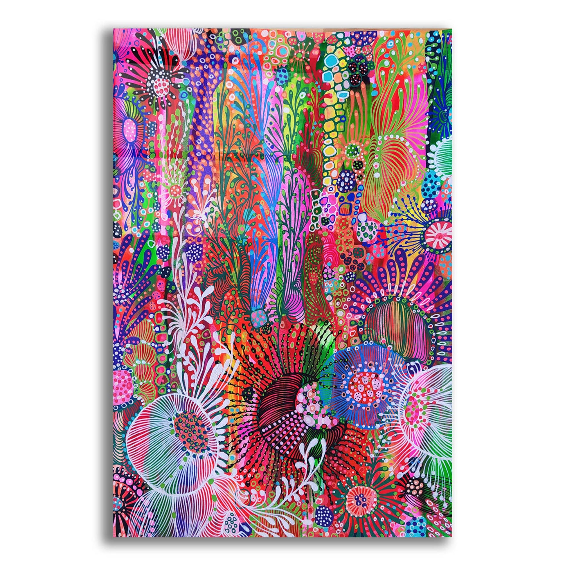 Epic Art 'Color Block2 by Noemi Ibarz, Acrylic Glass Wall Art