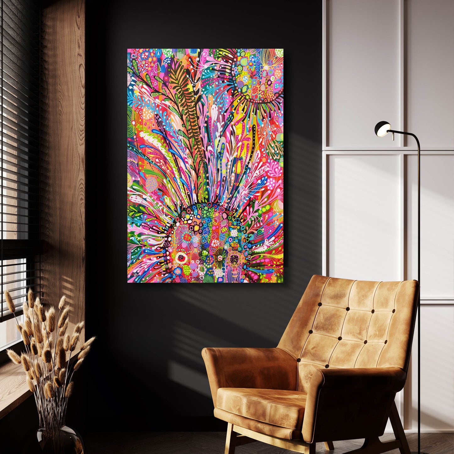 Epic Art 'Summer Is Here2 by Noemi Ibarz, Acrylic Glass Wall Art,24x36