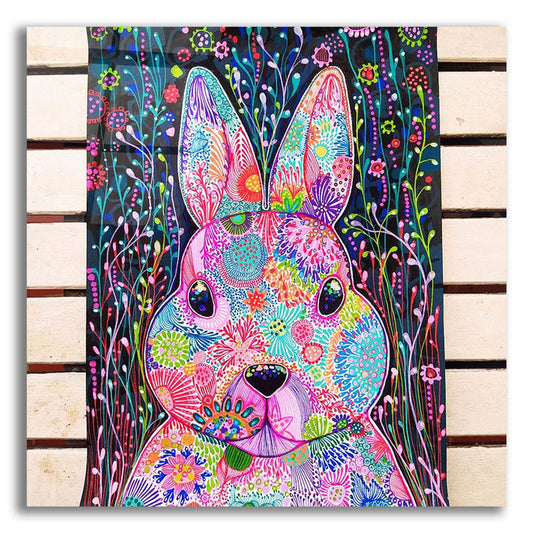 Epic Art 'Bunny2 by Noemi Ibarz, Acrylic Glass Wall Art