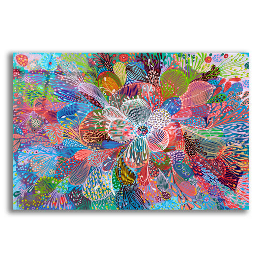 Epic Art 'Blooming2 by Noemi Ibarz, Acrylic Glass Wall Art