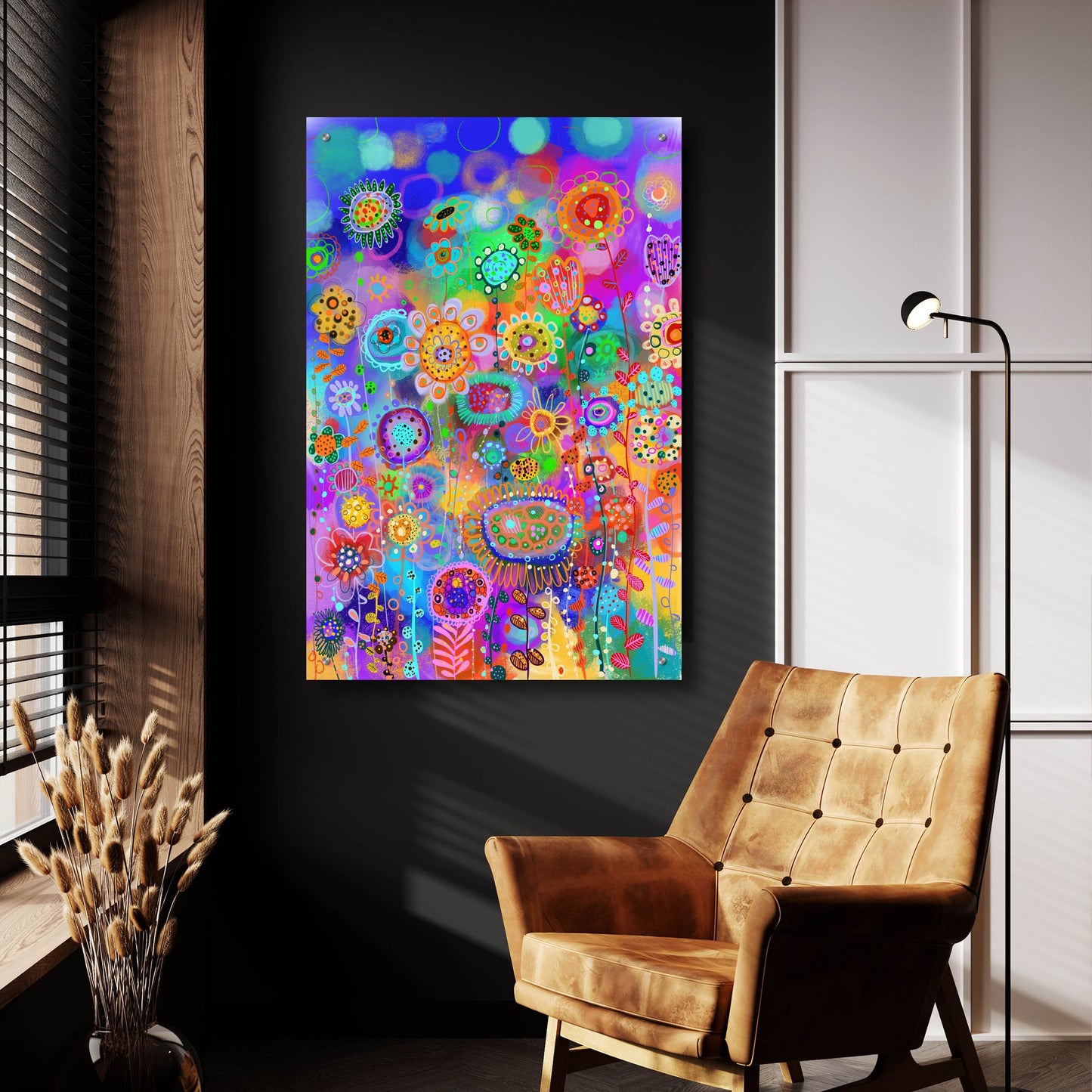 Epic Art 'Ilustracion Sin Titulo 12v2 by Noemi Ibarz, Acrylic Glass Wall Art,24x36