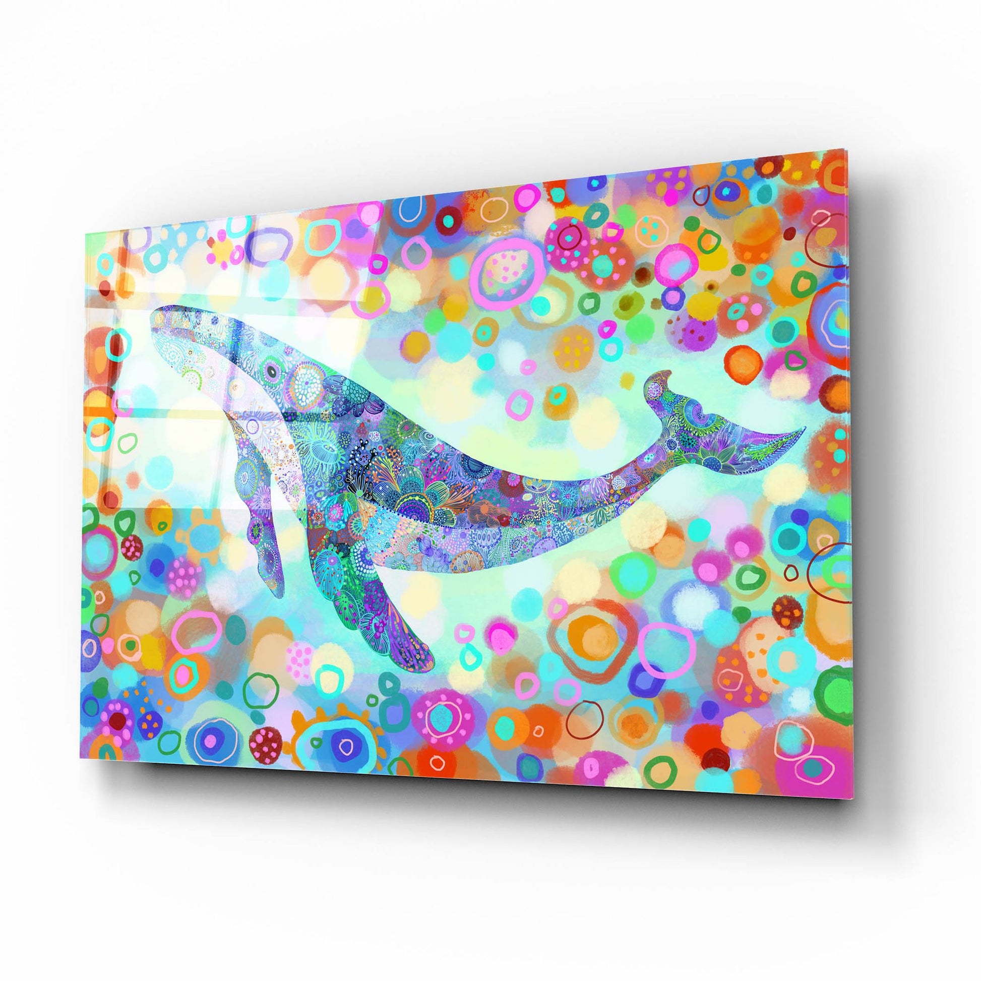 Epic Art 'Ballena2 by Noemi Ibarz, Acrylic Glass Wall Art,16x12