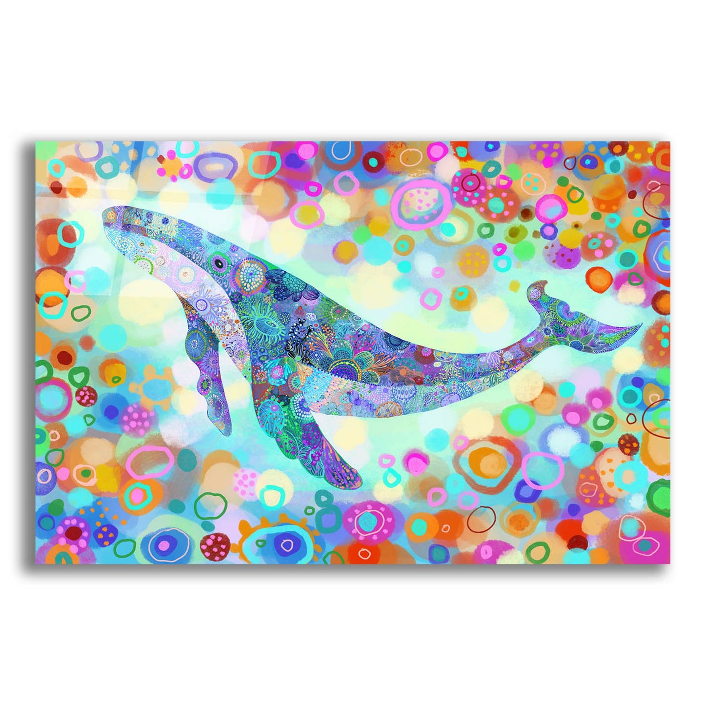 Epic Art 'Ballena2 by Noemi Ibarz, Acrylic Glass Wall Art,24x16