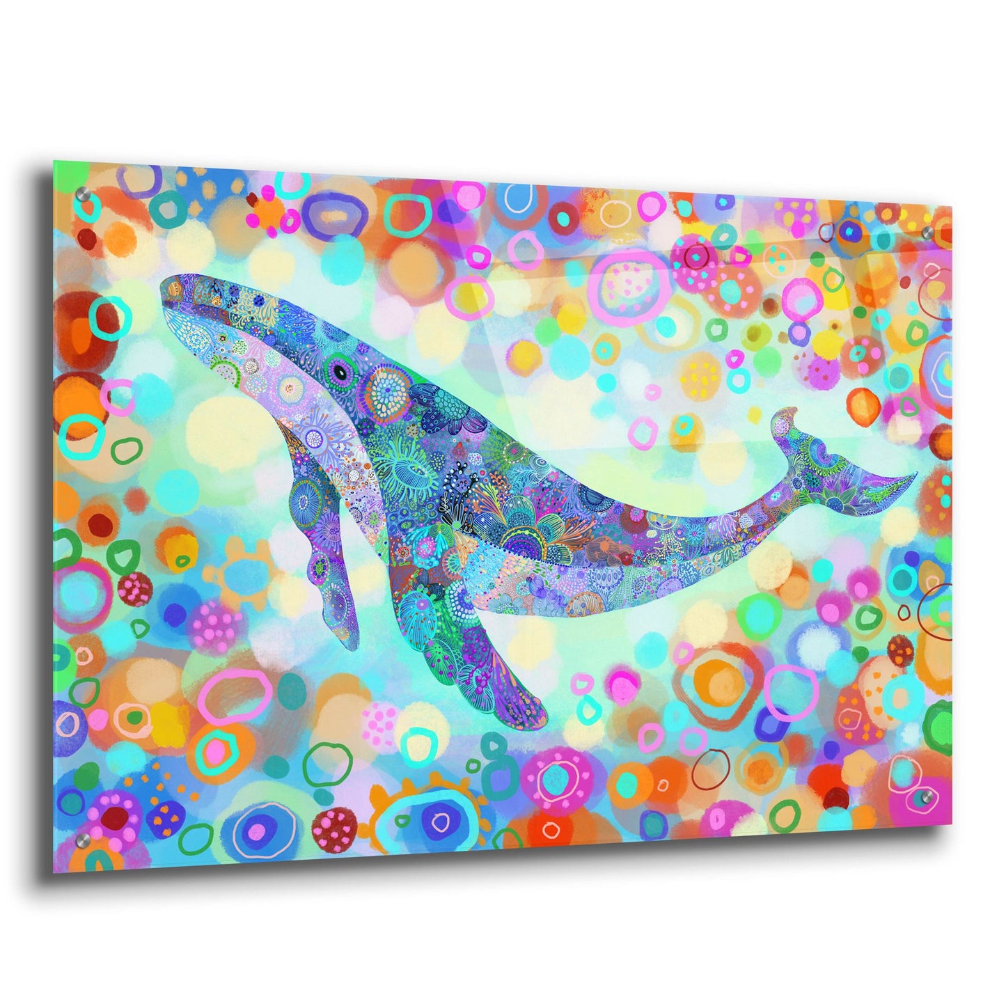 Epic Art 'Ballena2 by Noemi Ibarz, Acrylic Glass Wall Art,36x24