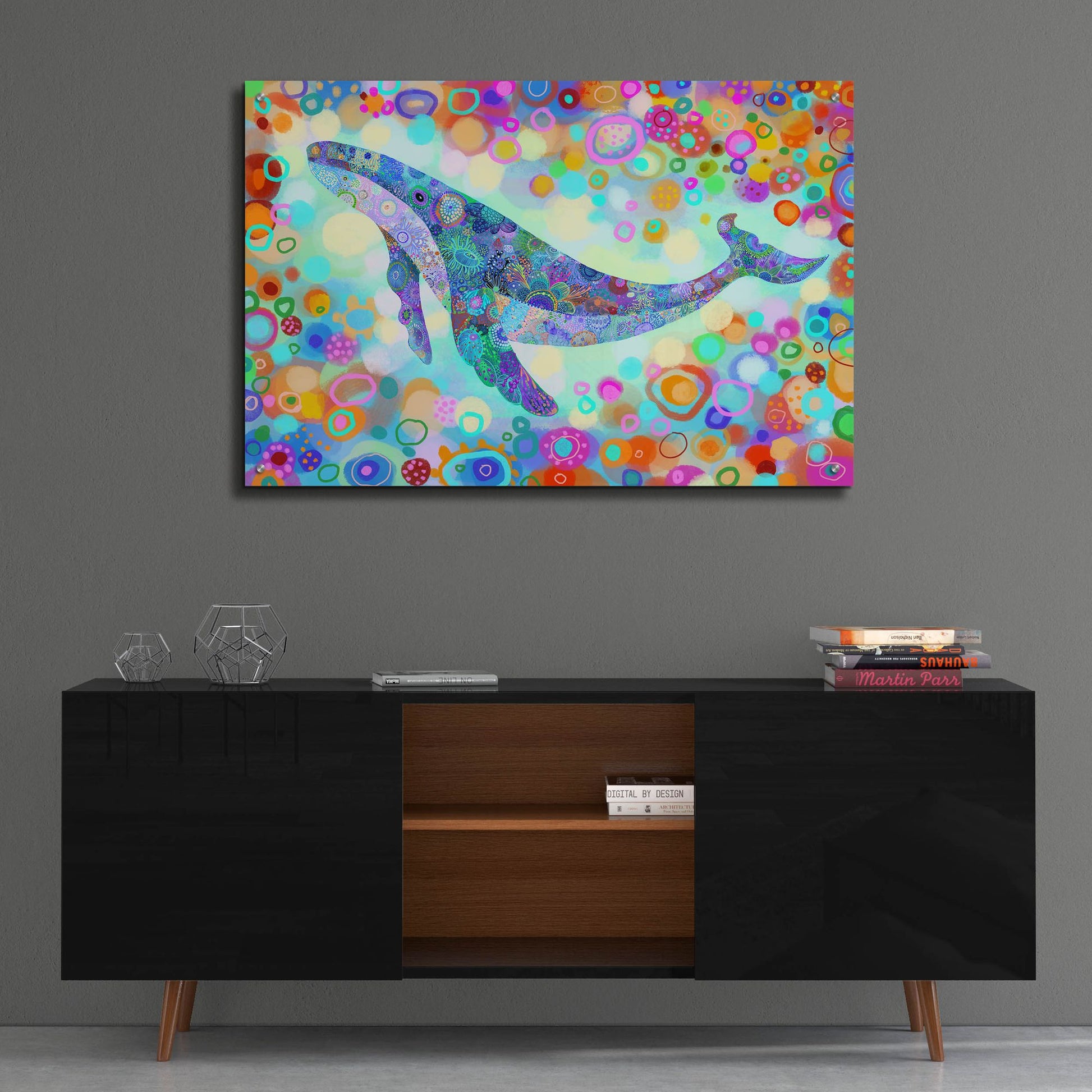 Epic Art 'Ballena2 by Noemi Ibarz, Acrylic Glass Wall Art,36x24