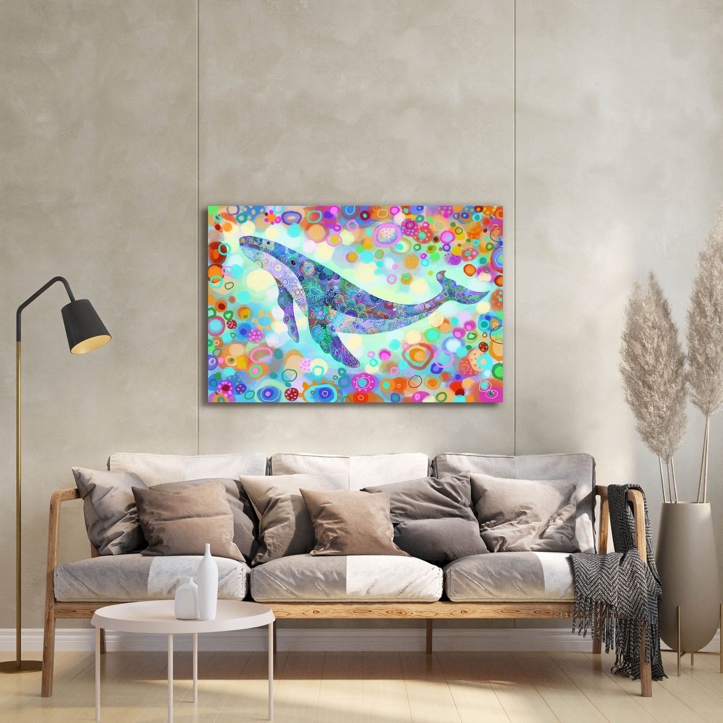 Epic Art 'Ballena2 by Noemi Ibarz, Acrylic Glass Wall Art,36x24