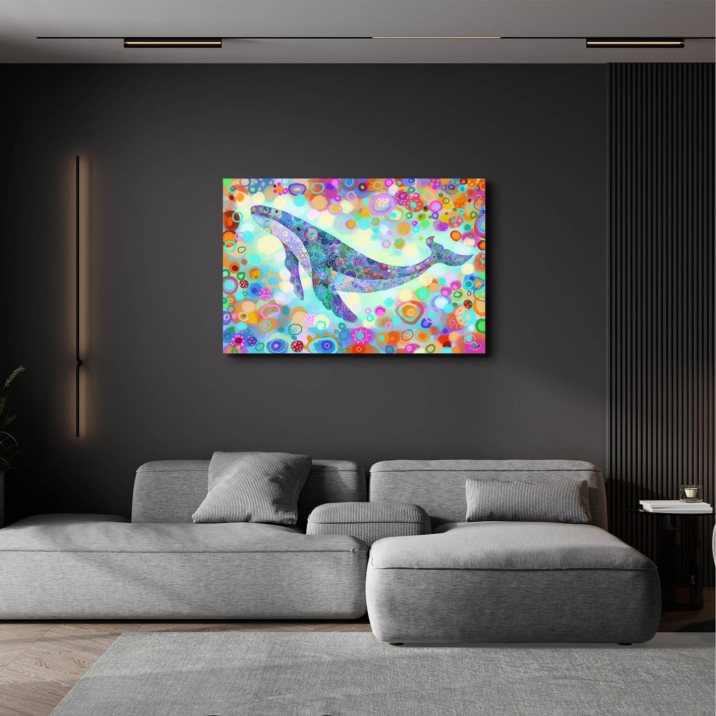 Epic Art 'Ballena2 by Noemi Ibarz, Acrylic Glass Wall Art,36x24