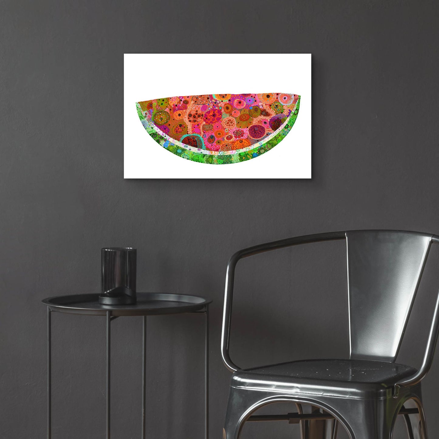 Epic Art 'Watermelon2 by Noemi Ibarz, Acrylic Glass Wall Art,24x16