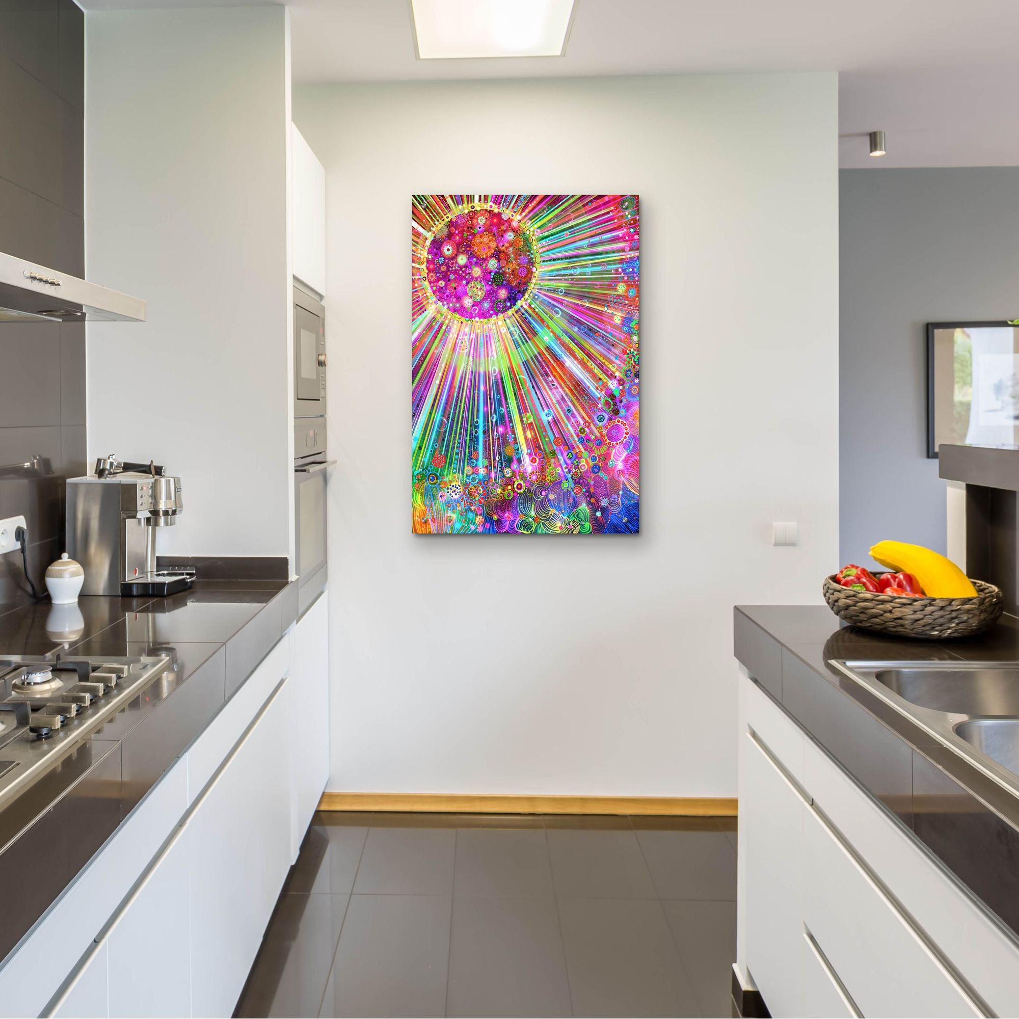 Epic Art 'Big Bang2 by Noemi Ibarz, Acrylic Glass Wall Art