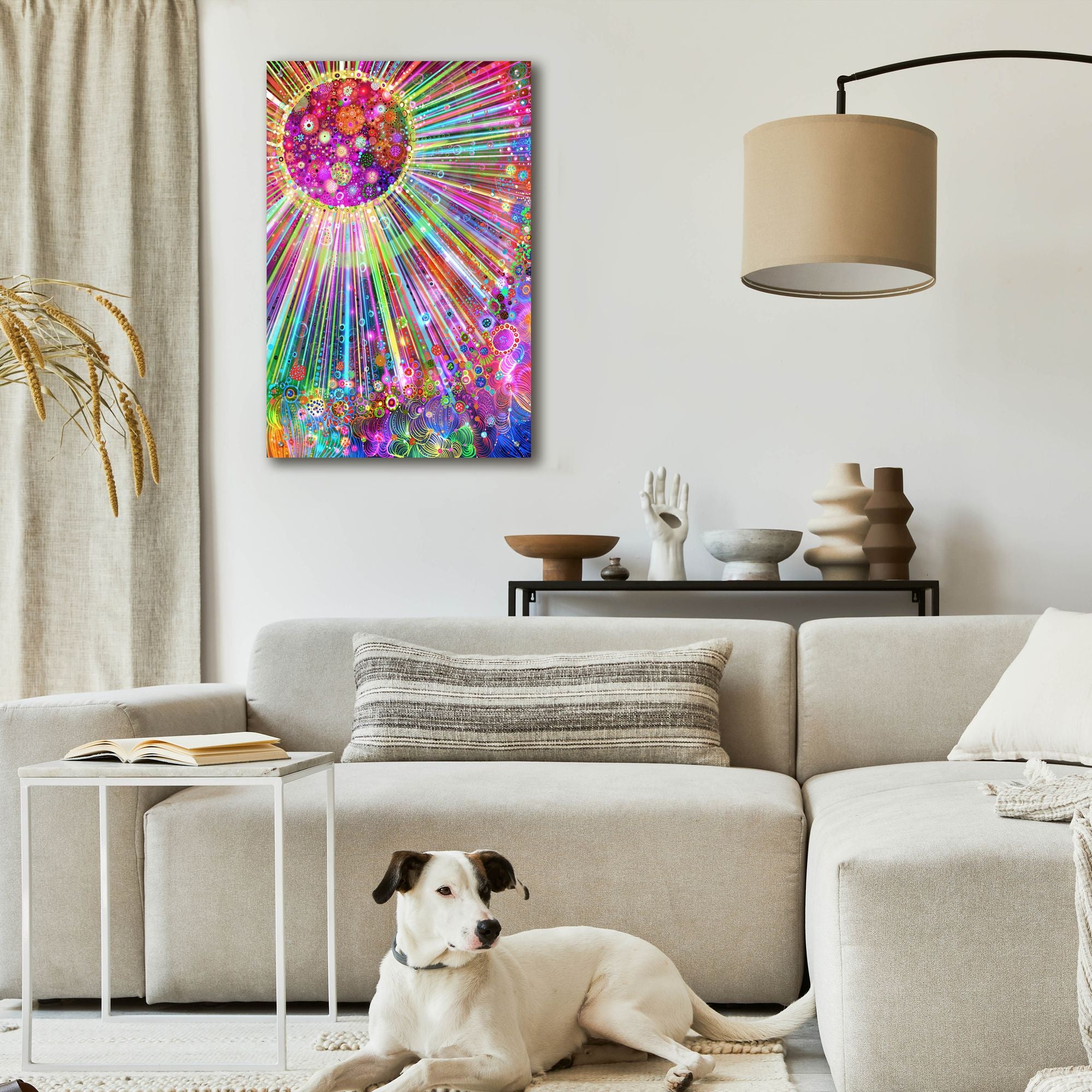 絵画 FOCUS PRIME 2 Epic Art 'Big Bang2 by Noemi Ibarz, Acrylic Glass Wall Art