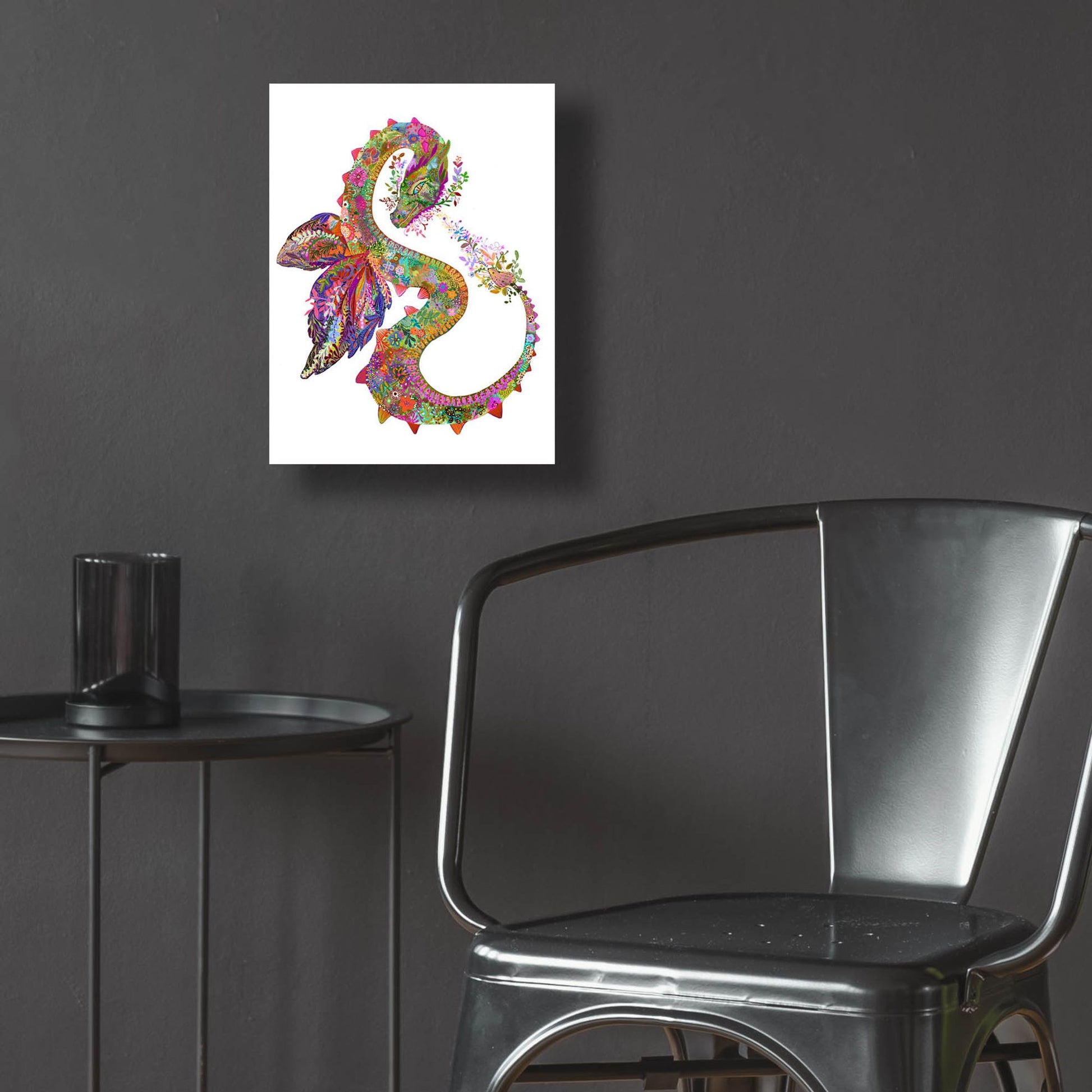 Epic Art 'Dragon2 by Noemi Ibarz, Acrylic Glass Wall Art,12x16