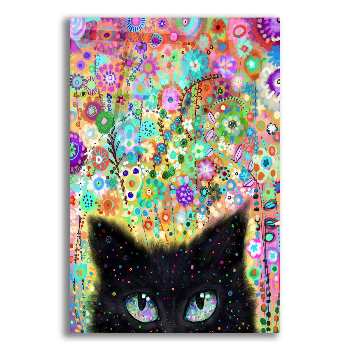 Epic Art 'Ojos Gato2 by Noemi Ibarz, Acrylic Glass Wall Art